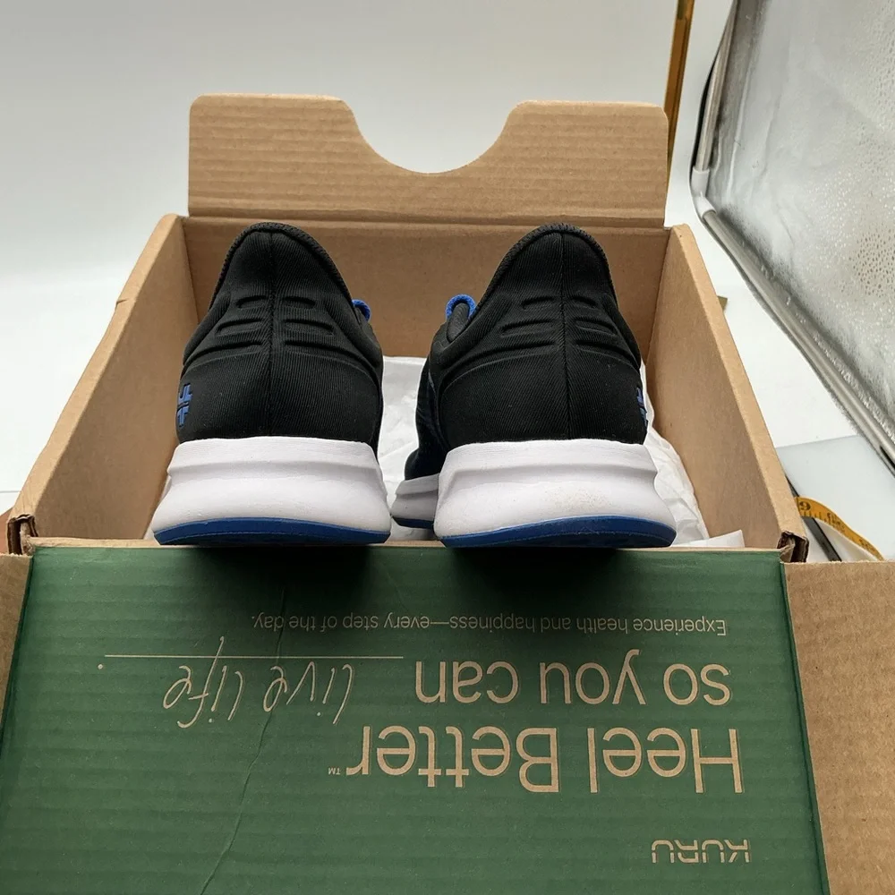 KURU ATOM Fusion Women's‎ Athletic Shoe in Black and Blue size 11